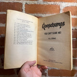 You Can’t Scare Me! Goosebumps - R.L. Stine - 1994 Scholastic Trade Paperback