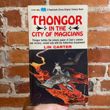 Thongor In The City Of The Magicians - Lin Carter - 1968 1st Paperback Library Frank Frazetta Cover