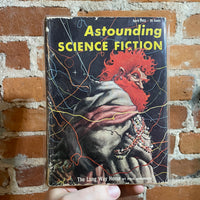 The Long Way Home - Poul Anderson - Astounding Science Fiction April 1955 - Frank Kelly Freas Cover