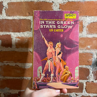 In the Green Star’s Glow - Lin Carter - 1976 Daw Books Paperback - Michael Whelan Cover