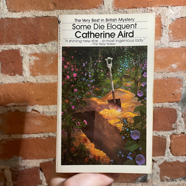 Some Die Eloquent - Catherine Aird - 1981 Bantam Books Paperback