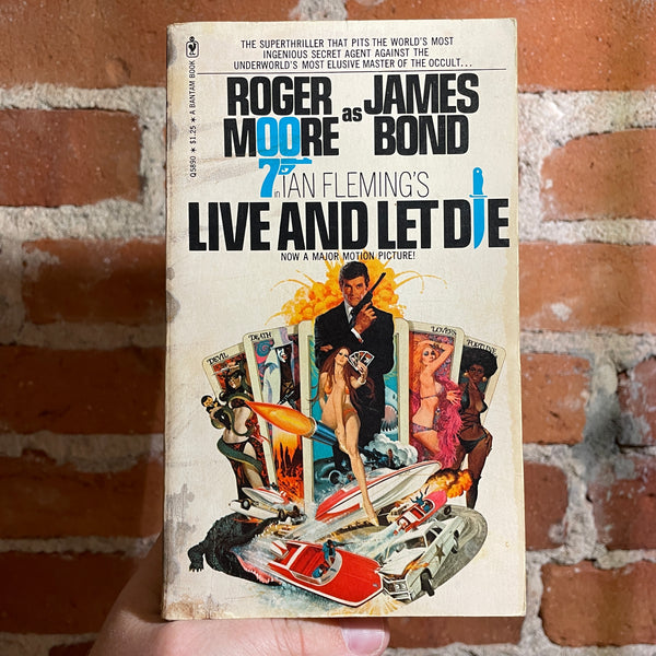 Live And Let Die - Ian Fleming - 1973 Bantam Books Paperback
