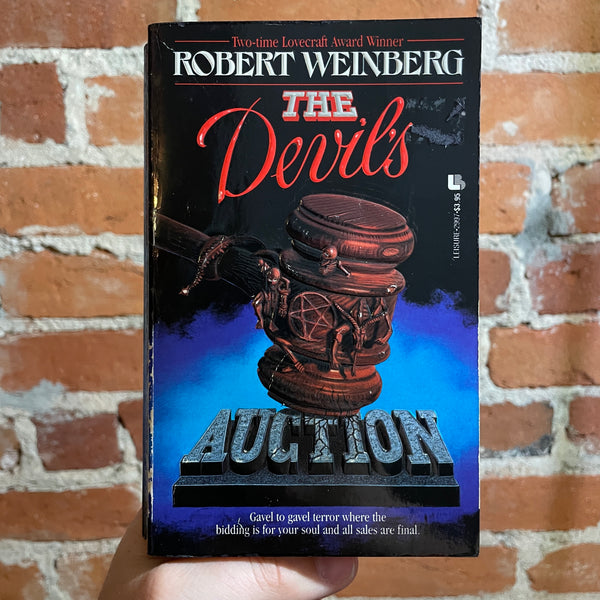 The Devil’s Auction - Robert Weinberg - 1990 Leisure Books Paperback