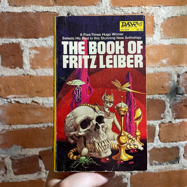 The Book of Fritz Leiber - 1974 Daw Books Paperback - George Barr Cover