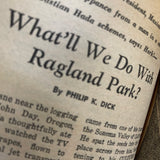 What’ll We Do With Ragland Park? - Philip K. Dick - Amazing Stories Nov. 1963 Alex Schomburg Cover