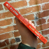 Silent Night 2 - R.L. Stine - Fear Street Super Chiller Pocket Books Paperback - Bill Schmidt Cover