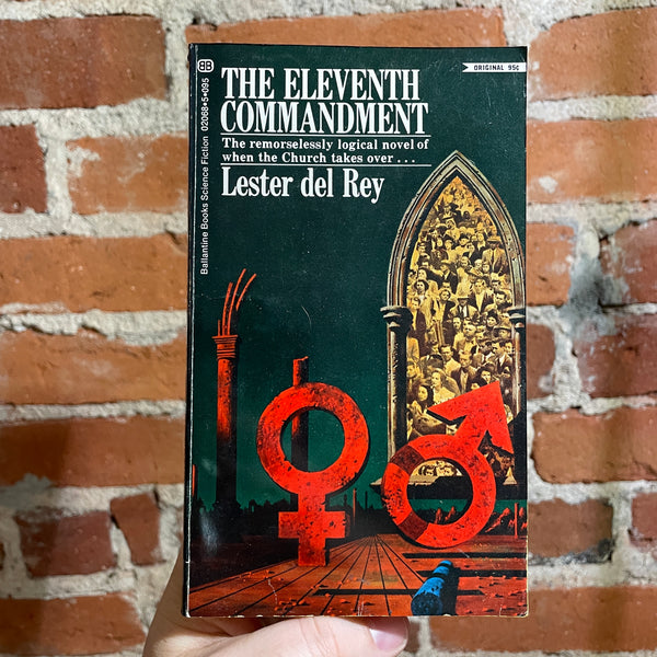 The Eleventh Commandment - Lester del Rey - 1970 Ballantine Books Paperback - Dean Ellis Cover