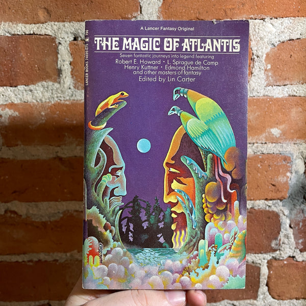 The Magic of Atlantis - Edited by Lin Carter - 1970 Lancer Books Paperback - Ron Walotsky Cover