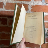 Quo Vadis: A Tale of the Time of Nero - Henryk Sienkiewicz - M.A. Donohue & Company Hardback Edition