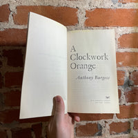 A Clockwork Orange - Anthony Burgess - 1986 Norton Books Paperback - Robert Longo Cover