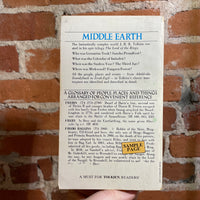 A Guide To Middle Earth - Robert Foster - 1974 1st Ballantine Books Paperback - Tim Kirk Cover