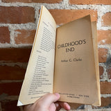 Childhood’s End - Arthur C. Clarke - 1972 Ballantine Books Paperback - Dean Ellis Cover