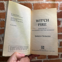 Wit’ch Fire - James Clemens - 1999 Ballantine Books Paperback - Brom Cover