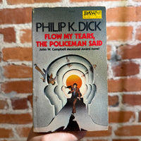 Flow My Tears, The Policeman Said - Philip K. Dick - 1975 Daw Books Paperback - Oliviero Berni Cover