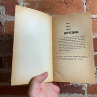 The Fine Art of Spying - Walter B. Gibson - 1967 Tempo Books Paperback