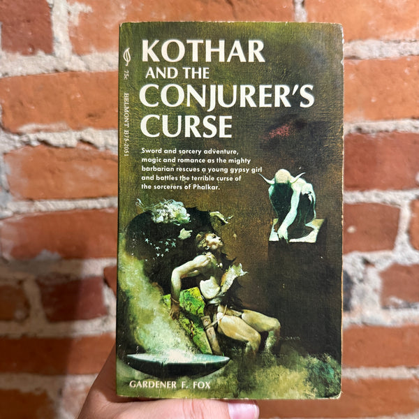 Kothar and the Conjurer’s Curse - Gardner F. Fox - 1970 Belmont Books Paperback - Jeff Jones Cover