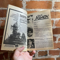 Collision - James Tiptree, Jr. - 1986 Asimov Science Fiction Magazine - Bob Walters Cover