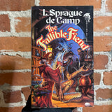 The Fallible Fiend - L. Sprague de Camp - 1992 Baen Books Paperback - Darrell Sweet Cover