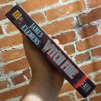 Wit’ch Fire - James Clemens - 1999 Ballantine Books Paperback - Brom Cover