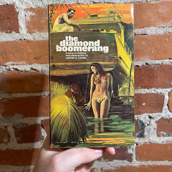 The Diamond Boomerang - Lester S. Taube - 1970 Pocket Books Paperback