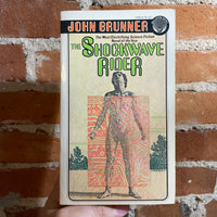 The Shockwave Rider - John Brunner - 1976 Ballantine Books - Murray Tinkelman Cover