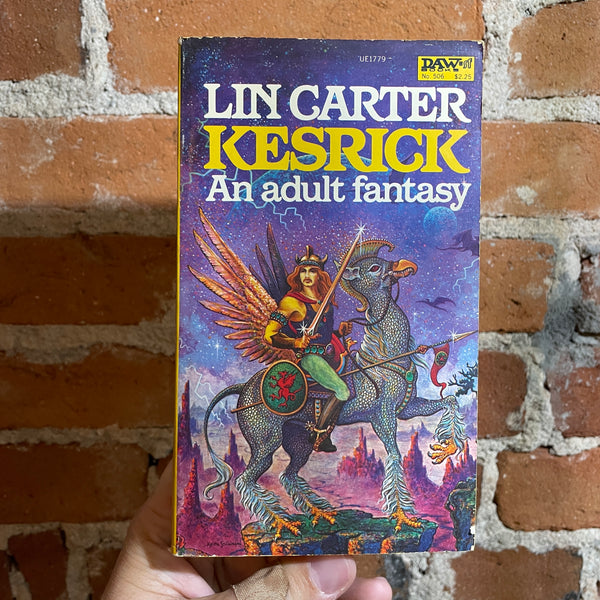 Kesrick - Lin Carter - 1982 Daw Books Paperback #506 - Keith Stillwagon Cover