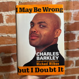 I May Be Wrong but I Doubt It - Charles Barkley - 2002 1st Random House Hardback