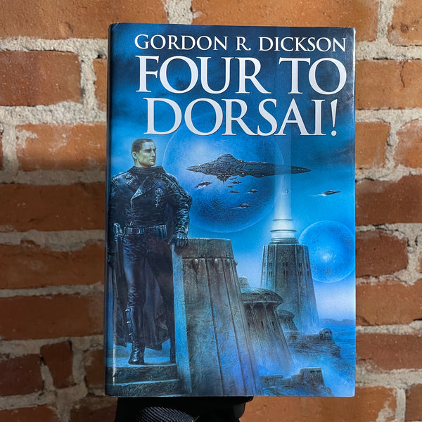 Four To Dorsai! - Gordon R. Dickson - Tor Books Hardback (4 Books In One!) - Lois Royo Cover