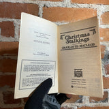 Christmas Stalkings: Tales of Yuletide Murder - Collected by Charlotte Macleod - 1991 Mysterious Press Paperback - Mark Hess Cover