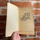 Night Never Ending - E.A. Komorowski with Joseph L. Gilmore - 1975 Avon Books Paperback