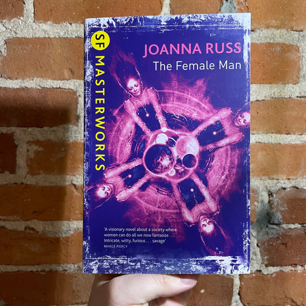 The Female Man - Joanna Russ - SF Masterworks Gollancz Paperback - Dominic Harman Cover