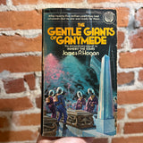 The Gentle Giants of Ganymede - James P. Hogan - 1978 Ballantine Books Paperback - H.R. Van Dongen Cover