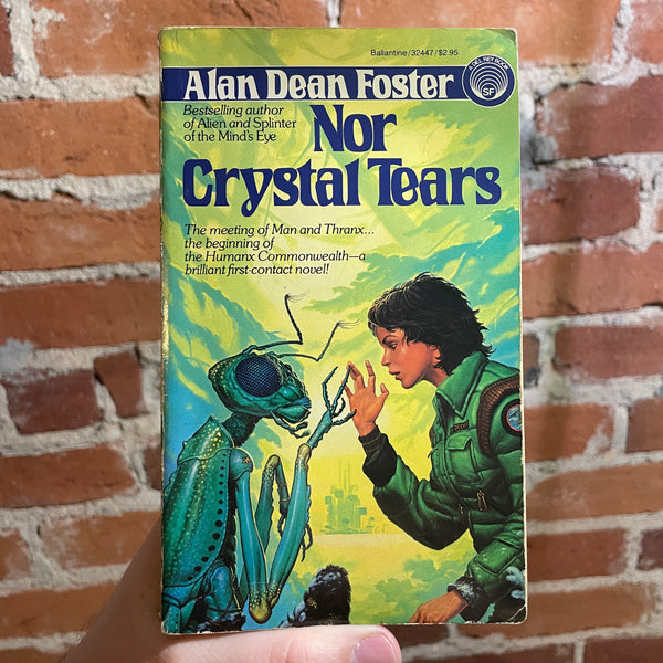 Nor Crystal Tears - Alan Dean Foster - 1982 Ballantine Books Paperback - Michael Whelan Cover