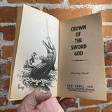 Crown of the Sword God - Manning Norvil - 1980 1st Daw Books Paperback - Richard Hescox Cover