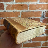 Vanity Fair: A Novel Without a Hero / Lovel the Widower - William Makepeace Thackeray - Rare Marbled Boards Lovell, Coryell & Company Hardback Circa 1890s Thackeray’s Works Edition