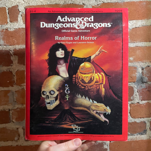 Realms of Horror - Gary Gygax & Lawrence Schick - 1987 Advanced Dungeons & Dragons TSR, Inc.