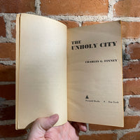 The Unholy City - Charles G. Finney - 1968 Pyramid Books Paperback - Jack Gaughan Cover