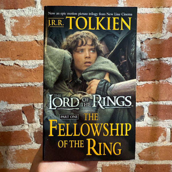The Fellowship of the Ring - J.R.R. Tolkien - Ballantine Books Paperback - Frodo Movie Tie-In Cover