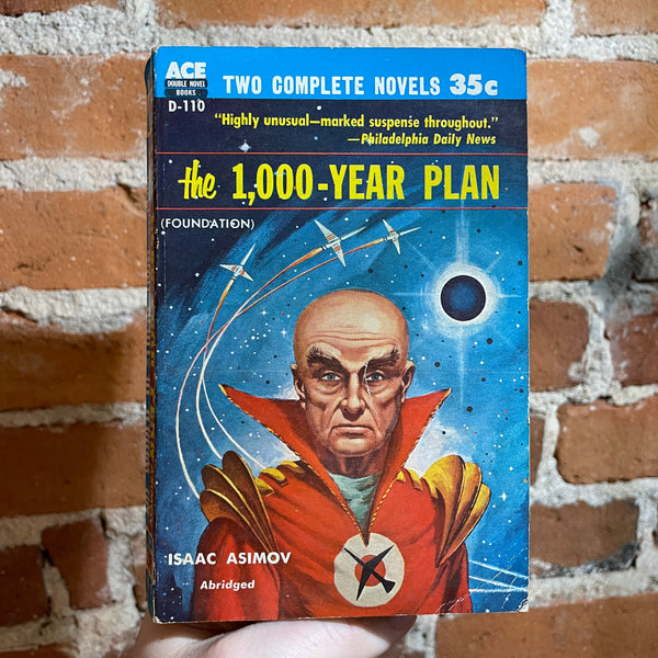The 1,000-Year Plan (Foundation) - Isaac Asimov / No World of their Own 1955 Ace Double Paperback