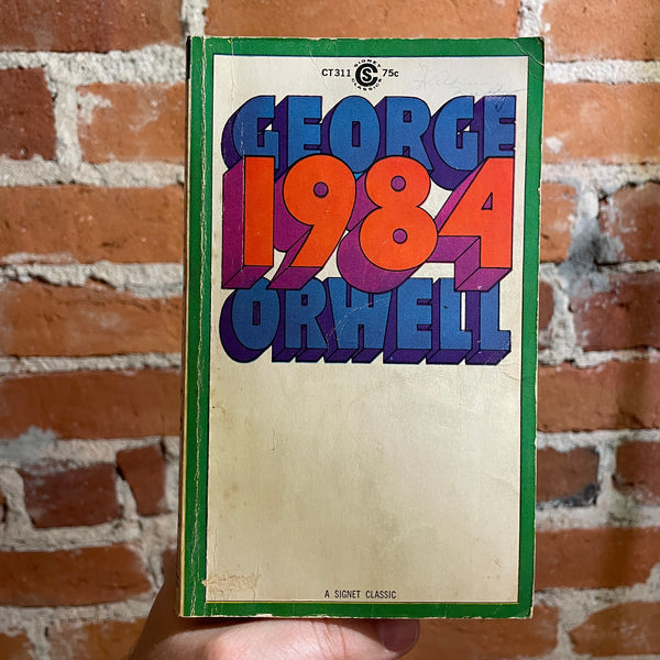 Nineteen Eighty-Four (1984) - George Orwell - 38th Signet Books Paperback