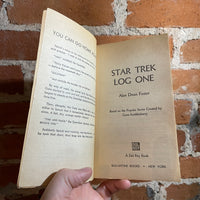 Star Trek Log One - Alan Dean Foster - 1978 15th Ballantine Books Paperback - Stanislaw Fernandes Cover