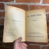 The Moon Pool - A. Merritt - 1956 Avon Books Paperback T135 - Art Sussman Cover