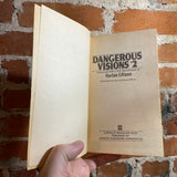 Dangerous Visions 1 & 2 - Edited by Harlan Ellison - Paperback Bundle - Don Punchatz Covers