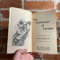 The Castaways of Tanagar - Brian Stableford - Daw Books Paperback #428 - H.R. Van Dongen Cover