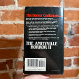 The Amityville Horror II - John G. Jones - 1982 1st Warner Books Paperback - Dennis Luzak Keyhole Cover