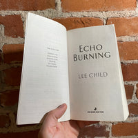 Echo Burning - Lee Child - 2008 Jove Books Paperback - Jack Reacher #5