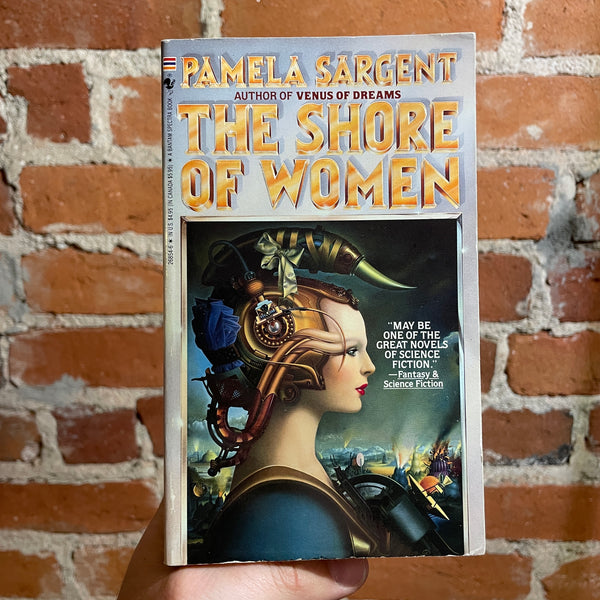 The Shore of Women - Pamela Sargent - 1987 Bantam Paperback - Rallé Cover