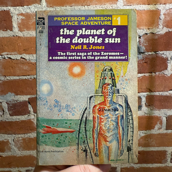 The Planet of the Double Sun - Neil R. Jones - 1967 Ace Books Paperback - Gray Morrow Cover