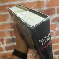 Firestar - Michael Flynn - 1st 1996 Tor Books Hardback - Vincent Di Fate Cover