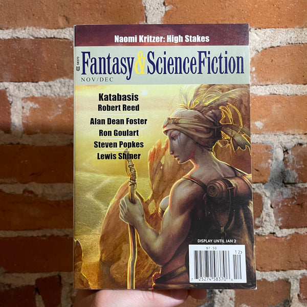 Application - Lewis Shiner - Fantasy & Science Fiction Magazine Nov./Dec. 2012